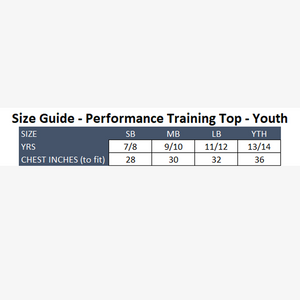 ECC 2021 Performance Training Top - Youth