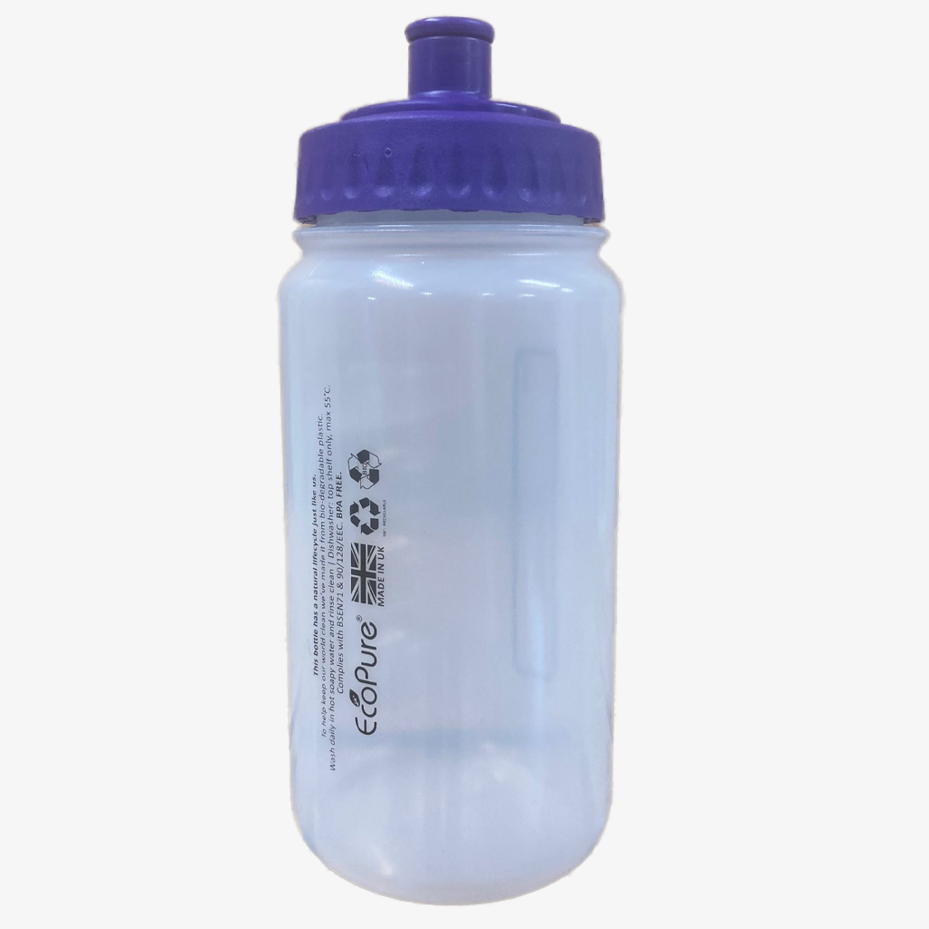 EcoPure Bio Bottle - Purple - 500ml